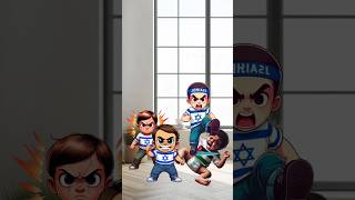 Siapa penolong Palestina countryhumans palestine shortvideo fyp cartoon shortvideo [upl. by Hwang]