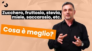 Zucchero fruttosio stevia glucosio saccarosio cosa è meglio  Filippo Ongaro [upl. by Sikko]