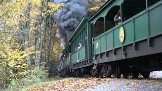 Cass Scenic Railroad Gum Rd Symphony 10112020 [upl. by Teevens]