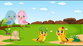 bird cartoonchirya waly cartoonkids cartoon urdu cartoonhindi cartooncartoon with voice [upl. by Pearlstein]