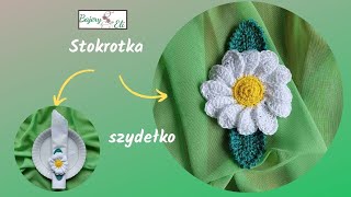 szydełkowaniebajeryeli Stokrotka Na Szydełku Ozdoba [upl. by Stilla792]