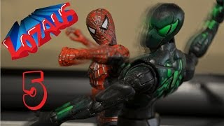 SPIDERMAN Stop Motion Action Video Part 5 [upl. by Lleuqar]