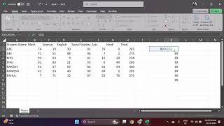 How to use formula and functions SUM  MIN MAX AVERAGE fun amp Percentage Formula and reference [upl. by Monney]