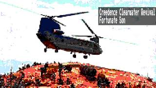 Creedence Clearwater Revival  Fortunate Son 8 Bit Chiptune Remix [upl. by Mckinney]