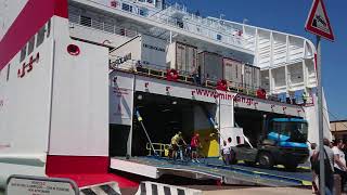 Minoan Lines Cruise Olympia AnconaIgoumenitsa 11082018 [upl. by Alie252]