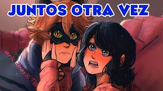 ESCENAS MARICHAT COMIC COMPLETO 💕💕 Miraculous Ladybug Comic Fandub Español [upl. by Ijic]