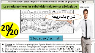 Contrôle 2 svt 1 bac sc ex option français شرح بالداريجة [upl. by Richel]