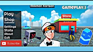 Teach Him How To Walk Properly  Milkman karlson Funny Game Gameplay [upl. by Akimet]