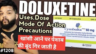 Duloxetine Gastro Resistant Tablets ip 20 mg in hindi  Cymbalta Tablet In Hindi [upl. by Rebah]