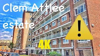 CLEM ATTLEE ESTATE FULHAM  LONDON HOODS  Night [upl. by Dinerman]