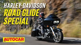 HarleyDavidson Road Glide Special review  Gentle Giant  First Ride  Autocar India [upl. by Clotilda]