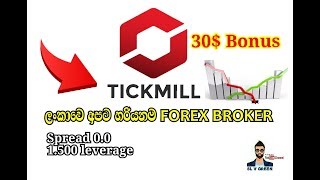 ලංකාවෙ අපට හරියනම forex broker very good forex broker in tickmill [upl. by Aknayirp]