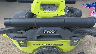 Ryobi 18 Volt ONE 6 Gal Cordless Wet Dry Vacuum Review The game changing feature this wet dry [upl. by Anol]