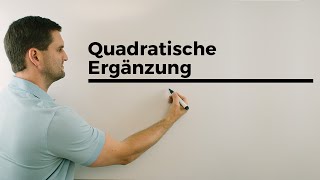 Quadratische Ergänzung Grundlagen mit Minus 2Binom  Mathe by Daniel Jung [upl. by Digirb]