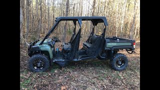 John Deere XUV 855m diesel Gator cold start [upl. by Atlee]