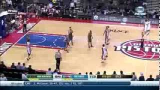 Caron Butler is not impressed with Brandon Jennings ballhandling [upl. by Roseanna]