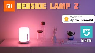 Xiaomi bed side lamp2  Apple Homekit [upl. by Ecnedurp880]