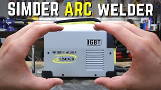 Tiny ARC Stick Welder the Simder ARC 200  160 [upl. by Ardnoid]