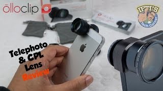 Olloclip  Telephoto amp CPL iPhone 55s Camera Lens  Review [upl. by Kurtis]