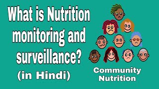 Nutrition Surveillance and Nutrition Monitoring Difference meanings and objectives in Hindi [upl. by Meirrak544]