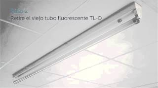 Cambia tu fluorescente por un tubo LED [upl. by Tnecillim465]