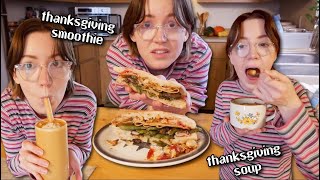 Eating only vegan Thanksgivingthemed foods for a day mistakes were made [upl. by Mcgraw]