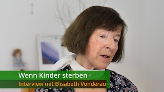 Wenn Kinder sterben  Interview mit Elisabeth Vonderau [upl. by Mair]