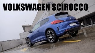 ENG 2015 Volkswagen Scirocco 20 TSI RLine GTS  Test Drive and Review [upl. by Leisam498]