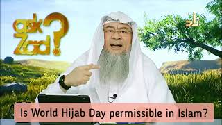 Is World Hijab day permissible in Islam  Assim al hakeem [upl. by Antsirhc]