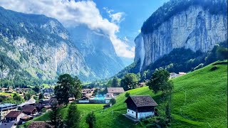 Murren🇨🇭Lauterbrunnen  Cable Car  Travel Guide [upl. by Starinsky]