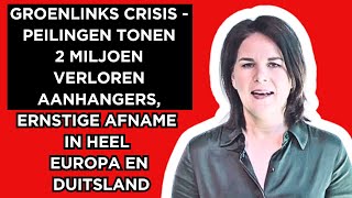 🔴Crisis Groene Partij  Peilingen tonen 2 miljoen verloren aanhangers [upl. by Aimar]