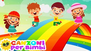 CANZONI PER BAMBINI ♫ I Colori dell’arcobaleno🌈 Filastrocca Dei Colori [upl. by Constantino]