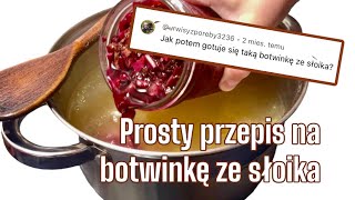 BOTWINKA ZE SĹOIKA pyszna zupa prostoismacznie4151 [upl. by Ennairej]