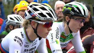 Cyclocross Herentals Women Elite 50fps 16 Dec 2023 [upl. by Adlai]