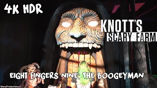 NEW Eight Fingers Nine maze at Knotts Scary Farm 2024 [upl. by Smitty]