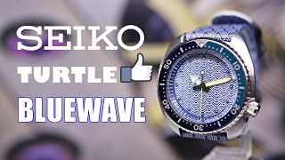 SEIKO Blue Wave Mod Lucius Atelier WiFi Dial [upl. by Dnalrah]