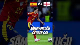 EURO 2024 ŞAMPİYONU İSPANYA İSPANYA 21 İNGİLTERE [upl. by Moyna]