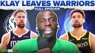 Draymond Green gets emotional about Klay Thompson leaving Golden State Warriors for Dallas Mavericks [upl. by Ardnauqal]