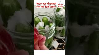 PICKLED CUCUMBER RECIPE [upl. by Monika]