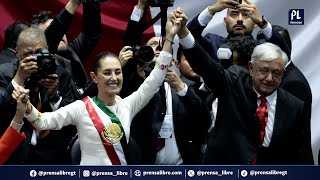 Claudia Sheinbaum asume como primera presidenta de México para el período 20242030 [upl. by Dine]