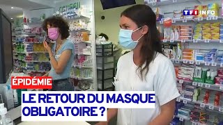 Covid  Le retour du masque obligatoire [upl. by Lowe]