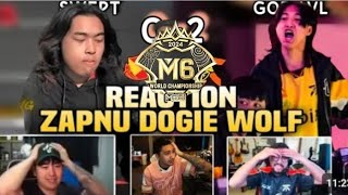 FNOC VS SRG Game 2  Dogie Zapnu and Wolf reaction video [upl. by Aissac995]