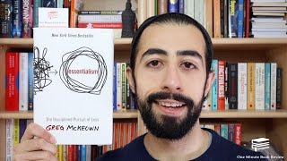 Essentialism by Greg McKeown  One Minute Book Review [upl. by Awuhsoj]