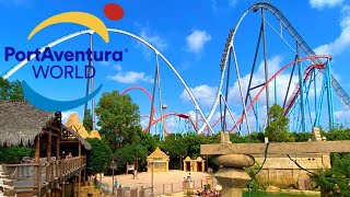 PortAventura World Day One Vlog August 2021 [upl. by Tristas633]