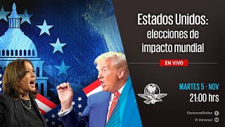 Elecciones Estados Unidos 2024 Harris vs Trump resultado con impacto mundial [upl. by Ynohtn]