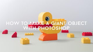 How To Make A Giant Object With Photoshop  Tutorial [upl. by Lindell304]