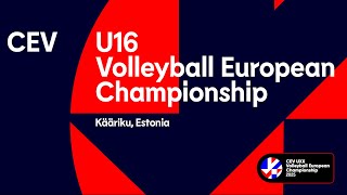 CEV U16 MEN  QUALIFICATION 1ST ROUND 28112024 Kääriku Estonia [upl. by Toby]