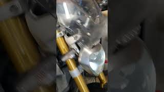 extra verlichting voor op de motorfiets om zichtbaarheid te verhogen shorts bmw r1200r [upl. by Dohsar]