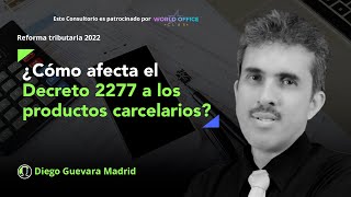 Efecto del Decreto 2277 de 2023 sobre la exclusión del IVA para bienes que elaborados en cárceles [upl. by Inalel]