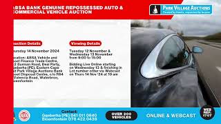 ABSA Repossessed Auto Auction – 200 Vehicles Live Bidding Online Join Gqeberha amp Bloem Event [upl. by Meece]